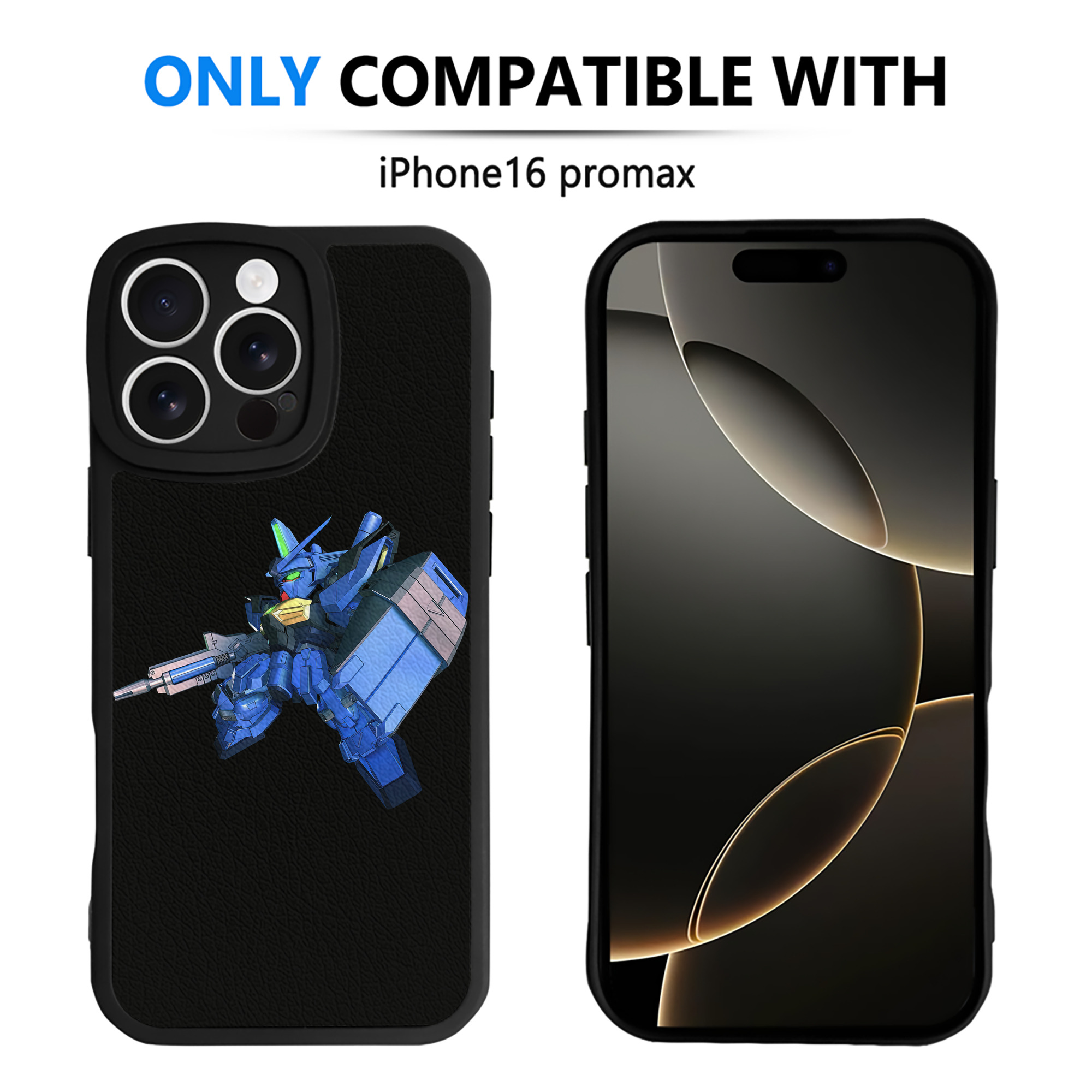（画像用） 機動戦士ガンダム Mobile Suit Gundam 【iPhone 16シリーズ対応】シリコンスマホケース（レザー調） 材質：シリコン